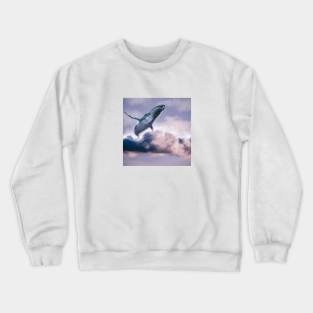 Dreamy Whale Crewneck Sweatshirt